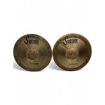Used Soultone 13in Extreme Hi Hat Pair Cymbal