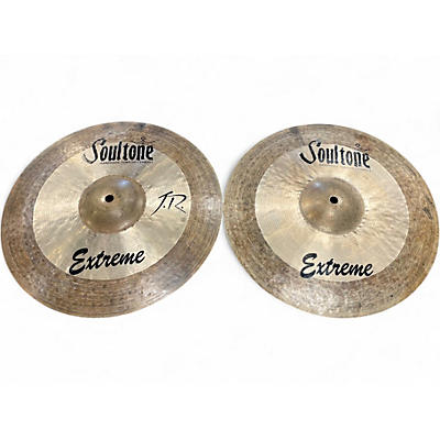 Used Soultone 14in Extreme Hi Hat Pair Cymbal