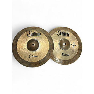 Used Soultone 14in Extreme Hi Hat Pair Cymbal