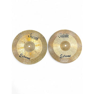 Used Soultone 14in Extreme Hi Hat Pair Cymbal