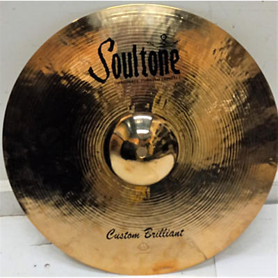 Soultone Used Soultone 15in Custom Brilliant Series Hi-Hat Top Cymbal