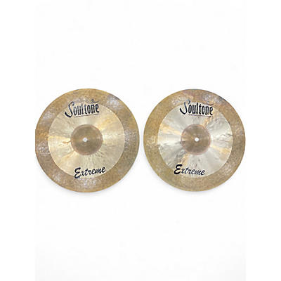 Used Soultone 15in Extreme Hi Hat Pair Cymbal