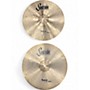 Used Soultone 15in Vintage Old School 1964 Hi Hat Pair Cymbal 35