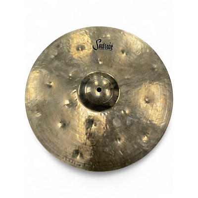 Used Soultone 16in Heavy Hammered Hi Hat Top Cymbal