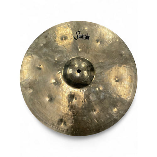 Used Soultone 16in Heavy Hammered Hi Hat Top Cymbal 36