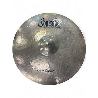 Used Soultone 21in Custom Brilliant Ride Cymbal
