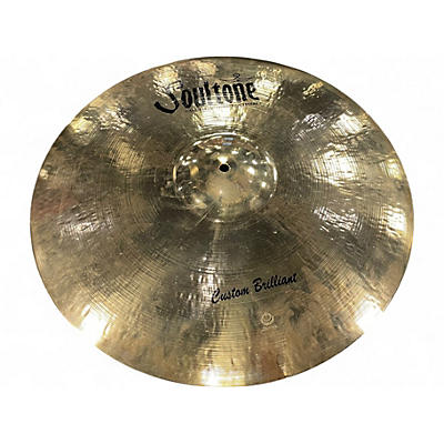 Used Soultone 21in Custom Brilliant Ride Cymbal