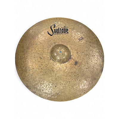 Used Soultone 24in natural big bell ride Cymbal