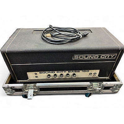 Used Sound City BASS 150 Tube Bass Amp Head