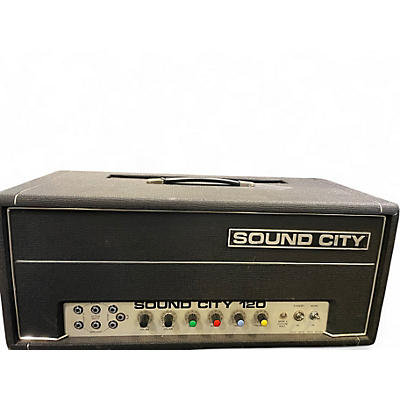 Used Sound City L120 Solid State Guitar Amp Head