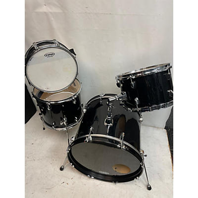 Used Sound Percussion 4 piece 1st Gen Black Drum Kit