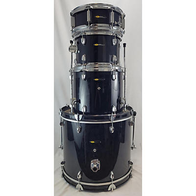 Used Sound Percussion 4 piece SP2BK WITH HARDWARE Black Drum Kit
