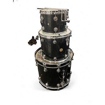 Used Sound Percussion Labs 3 Piece Kicker Gray Sparkle Drum Kit