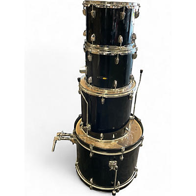 Used Sound Percussion Labs 4 Piece UNITY  Black Drum Kit