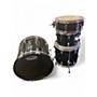 Used Sound Percussion Labs 4 Piece sp Black Drum Kit Black
