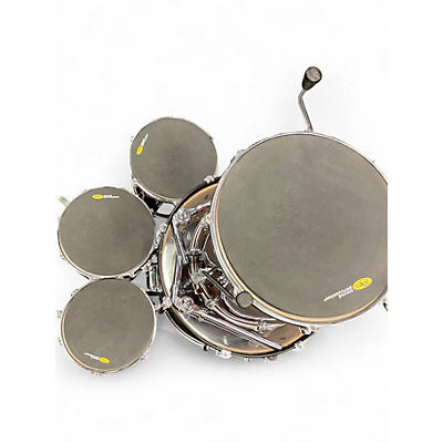 Used Sound Percussion Labs 5 Piece Complete Red Drum Kit