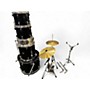 Used Sound Percussion Labs 5 Piece Plus Black Drum Kit Black