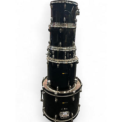 Used Sound Percussion Labs 5 Piece Shell Pack Black Drum Kit