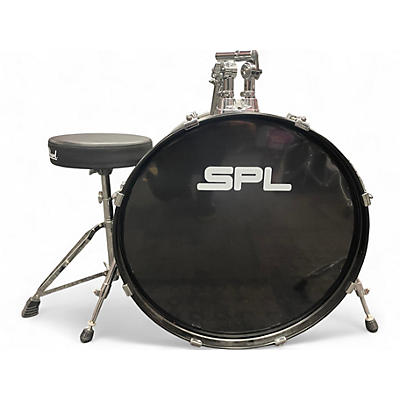 Used Sound Percussion Labs 5 Piece UNITY II Black Onyx Glitter Drum Kit