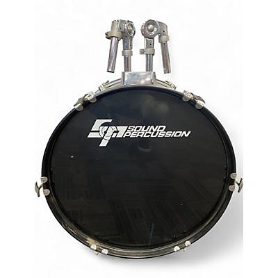 Used Sound Precussion 5 Piece 5 piece Complete Kit Black Drum Kit