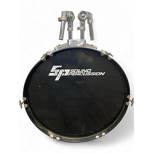 Used Sound Precussion 5 Piece 5 piece Complete Kit Black Drum Kit Black