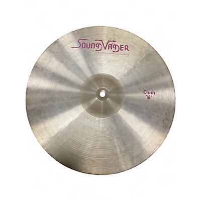 Used Sound Vader 16in CRASH CYMBAL Cymbal