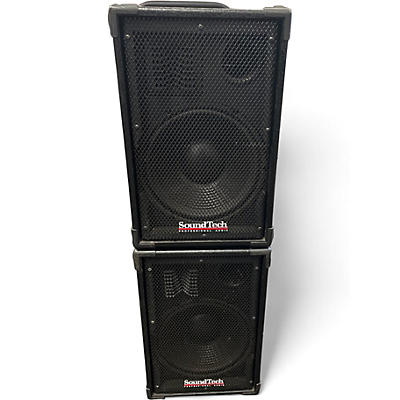 Used SoundTech AL2R Pair Powered Speaker