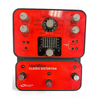 Used Soundblox Pro CLASSIC DISTORTION Effect Pedal