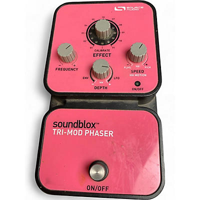 Used Soundblox TRI MOD PHASER Effect Pedal