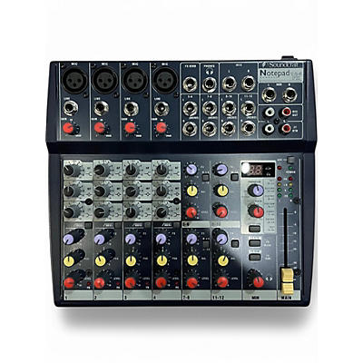 Used Soundcraft NOTE PAD 124 FX Unpowered Mixer