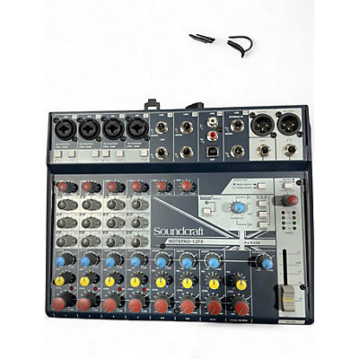 Used Soundcraft NOTEPAD-12FX Digital Mixer