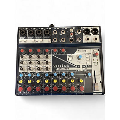 Used Soundcraft NOTEPAD 12FX Unpowered Mixer