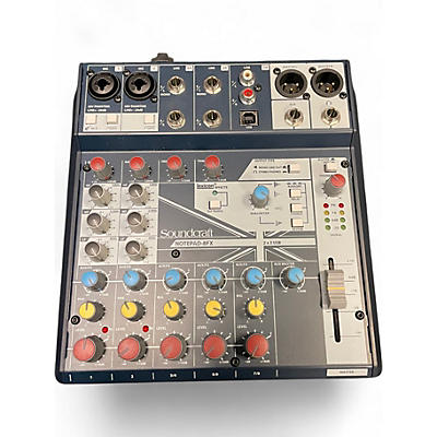 Used Soundcraft NOTEPAD-8FX Unpowered Mixer