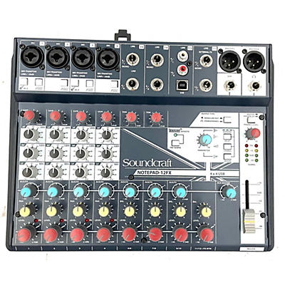 Soundcraft Used Soundcraft Notepad 12FX Line Mixer