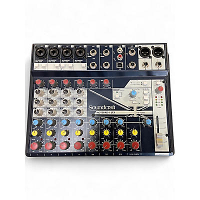 Used Soundcraft Notepad-12FX Line Mixer