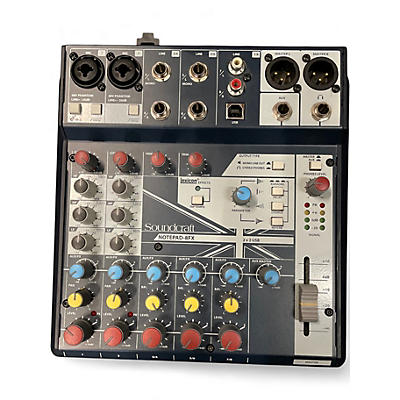 Used Soundcraft Notepad-8FX Unpowered Mixer