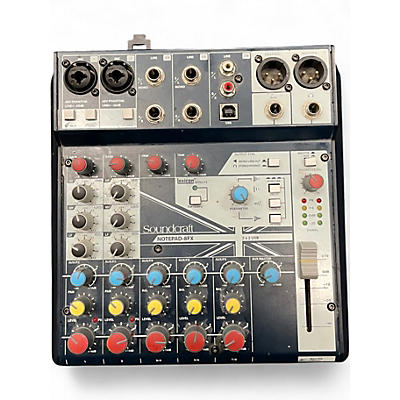 Used Soundcraft Notepad 8FX Unpowered Mixer