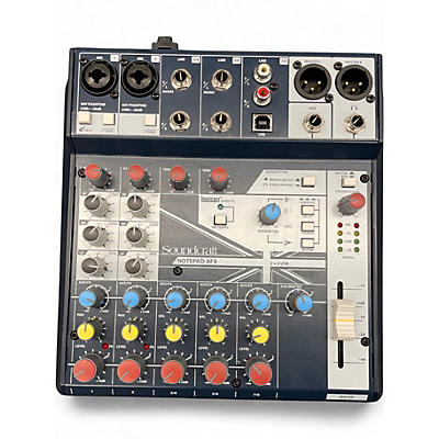 Used Soundcraft Notepad-8FX Unpowered Mixer