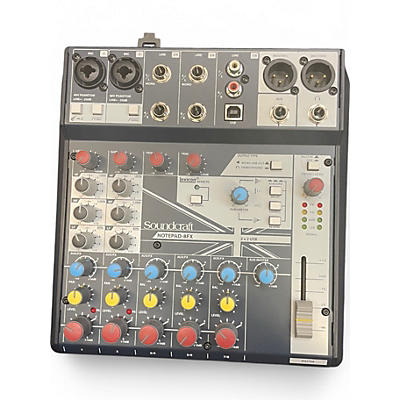 Used Soundcraft Notepad 8fx Unpowered Mixer