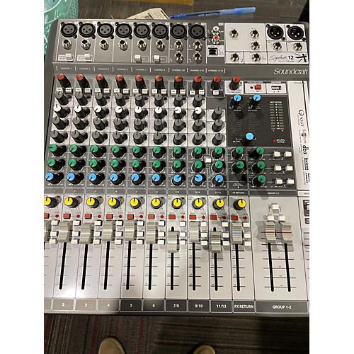 Soundcraft Used Soundcraft SIGNATURE 12 MTK Powered Mixer