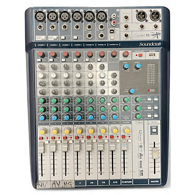 Used Soundcraft Signature 10 Unpowered Mixer