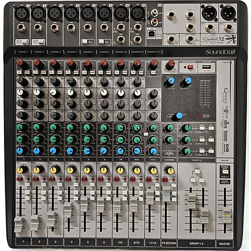 Soundcraft Used Soundcraft Signature 12 Powered Mixer