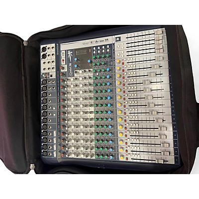 Used Soundcraft Signature 16 Compact 16-Channel Analog Mixer Powered Mixer