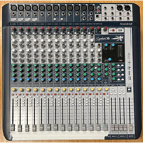 Soundcraft Used Soundcraft Signature 16 US Mixing System Unpowered Mixer