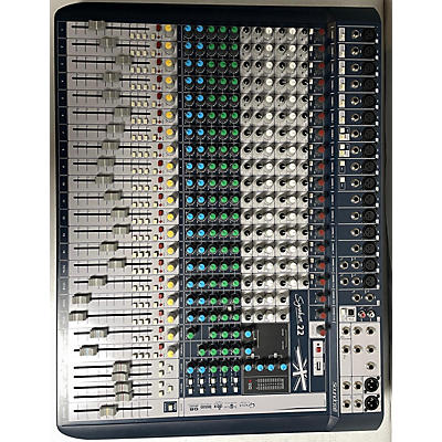 Used Soundcraft Signature 22 Powered Mixer