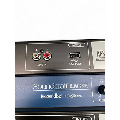 Used Soundcraft Ui 12 Digital Mixer Digital Mixer