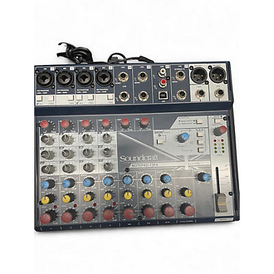 Used Soundcraft notepad 12fx Powered Mixer