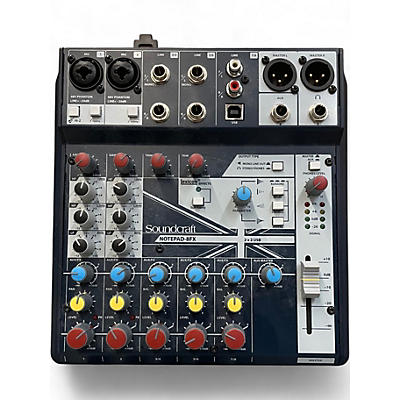 Used Soundcraft notepad-8fx Unpowered Mixer