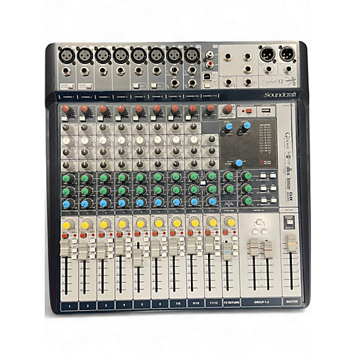 Used Soundcraft signature 12 Unpowered Mixer