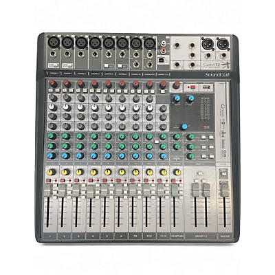 Used Soundcraft signature 12 multitrack Powered Mixer